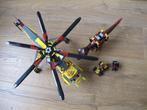Lego Dino 5886 T-rex helikopter + bonus Jurassic Park boek, Ophalen of Verzenden, Gebruikt, Complete set, Lego