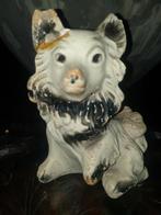 Antiek Keeshond Beeldje, Antiek en Kunst, Ophalen of Verzenden