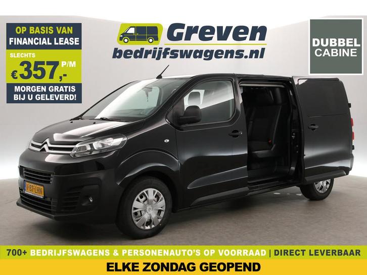 Citroën Jumpy 2.0 BlueHDI L3H1 | DC | 360Camera | 2xSchuifd, Auto's, Bestelauto's, Bedrijf, Te koop, ABS, Achteruitrijcamera, Airbags