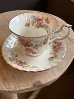 Royal Albert moss rose kop en schotel, Antiek en Kunst, Ophalen of Verzenden