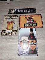 Hertog Jan wandborden, nieuw!!, Verzamelen, Biermerken, Ophalen of Verzenden, Nieuw, Reclamebord, Plaat of Schild, Hertog Jan