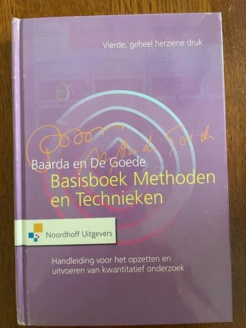 Basisboek Methoden en Technieken beschikbaar voor biedingen