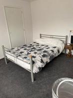 Metalen bedframe - Tweepersoons, Huis en Inrichting, Gebruikt, Tweepersoons, 200 cm, Metaal