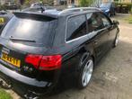 Audi A4 2.0 Tfsi 147KW Avant Quattro 2005 Zwart, Origineel Nederlands, Te koop, 5 stoelen, 1515 kg