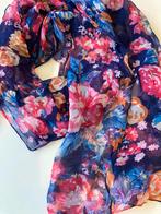 ZGAN boho SJAAL bloemenprint -Anna didi romy shoeby bash bar, Ophalen of Verzenden, Zo goed als nieuw, Sjaal