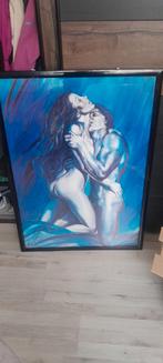 Intiem Schilderij van Liefde, Antiek en Kunst, Ophalen of Verzenden