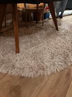 Bolia Hoogpolig Kleed - 2 Meter Diameter, Ophalen, Gebruikt, Beige, Rond