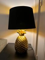 Schemerlamp ananas goudkleurig, Huis en Inrichting, Lampen | Tafellampen, Minder dan 50 cm, Zo goed als nieuw, Ophalen