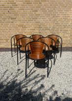 18 vintage stoelen by Rud Thygesen & Sorensen for Botium, Ophalen, Gebruikt, Bruin, Vijf, Zes of meer stoelen
