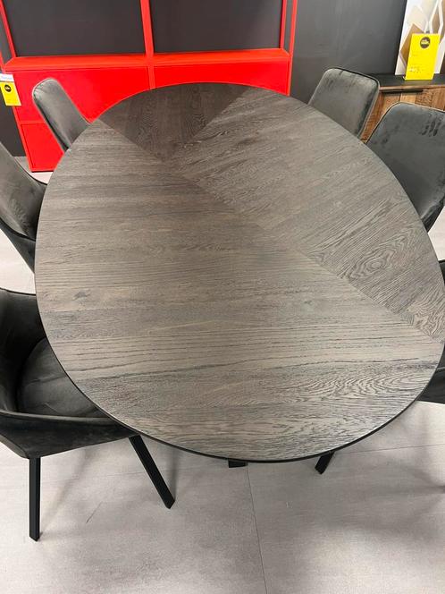 H&H eetkamertafel Ridgefield, Huis en Inrichting, Tafels | Eettafels, Zo goed als nieuw, 50 tot 100 cm, Vijf personen of meer