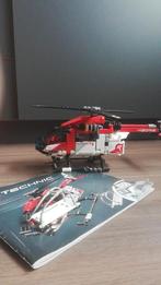 Lego technic helikopter met boekje 42092, Ophalen of Verzenden, Zo goed als nieuw