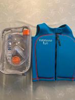 Snorkelset + Zwemvest kind 6 jaar, Ophalen, Gebruikt, Duikbril of Snorkel