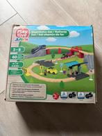 Playtive houten treinbaan set incl. uitbreidingsset, Ophalen, Gebruikt, Jongen of Meisje