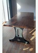 Stoere eettafel, Huis en Inrichting, Tafels | Eettafels, Ophalen, 100 tot 150 cm, 200 cm of meer, Zo goed als nieuw