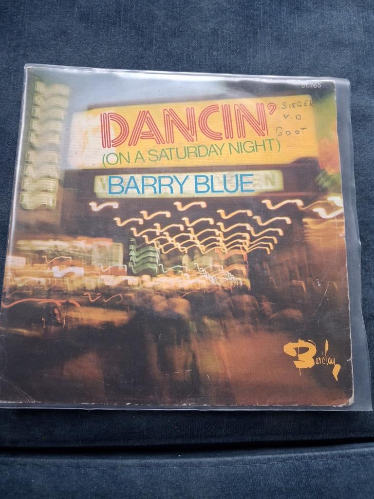 Barry blue  dancing  on a  saturday, Ophalen of Verzenden, Gebruikt, Pop
