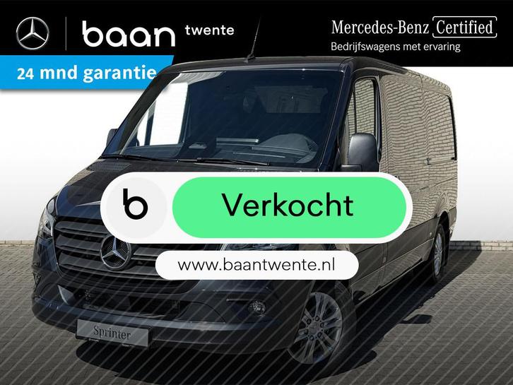 Mercedes-Benz Sprinter 317 CDI L2 Select I LED I 3500 ahw ge, Auto's, Bestelauto's, Bedrijf, Mercedes-Benz Certified, Achteruitrijcamera