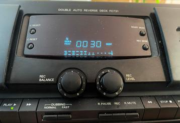 Philips FC731 Dubbel Cassettedeck beschikbaar voor biedingen