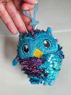 Uiltje sleutelhanger pailletten, Ophalen of Verzenden, Nieuw, Knuffel of Figuurtje
