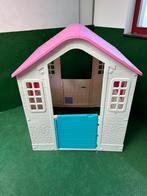 Dolu Speelhuis Wit/Roze, Kunststof, DOLU, DOLU, Ophalen of Verzenden