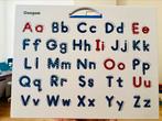 Magnetic alphabet board with pen, Ophalen, Zo goed als nieuw
