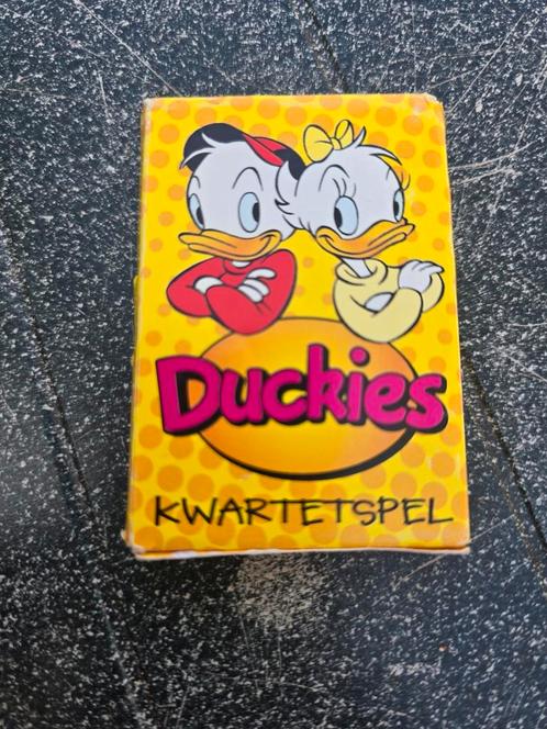Een compleet Duckies kwartetspel, Hobby en Vrije tijd, Gezelschapsspellen | Kaartspellen, Zo goed als nieuw, Ophalen of Verzenden