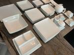 Squito Servies 52-delig, Huis en Inrichting, Keuken | Servies, Gebruikt, Ophalen of Verzenden, Effen, Porselein