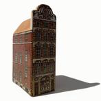 Miniatuur grachtenpand KLOKGEVEL 1670 polychroom handpainted, Ophalen of Verzenden, Zo goed als nieuw, Dier