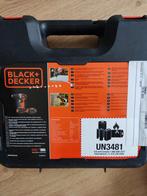 Black+Decker 18V Boormachine met 2 Accu's, Ophalen, Zo goed als nieuw, Boor- en Schroefmachine, Variabele snelheid
