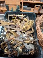 Oude Deurkrukken Setjes - Metaal & Hout, Ophalen, Gebruikt, IJzer, Klink of Kruk