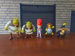 Mc Donalds poppetjes Shrek, Fiona, Gelaarse kat, ..., Verzamelen, Ophalen of Verzenden, Zo goed als nieuw