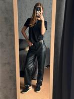 leather pants, Mango, Zwart, Ophalen of Verzenden, Zo goed als nieuw