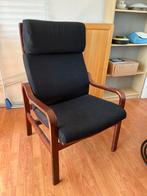 Heerlijke stoel, Huis en Inrichting, Stoelen, Ophalen, Gebruikt, Zwart, Eén