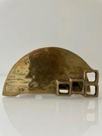 Brutalist messing servethouder van Heinz Goll jaren 60, Ophalen of Verzenden