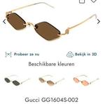 Gucci zonnebril, Overige merken, Zonnebril, Bruin, Nieuw