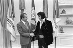 ELVIS PRESLEY meets President Nixon, 1960 tot 1980, Foto, Nieuw, Ophalen of Verzenden