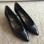 Vintage Bally zwart leren schoenen met maat 6½, Schoenen met lage hakken, Zwart, Ophalen of Verzenden, Bally