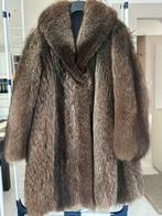 Winter echte bontjas, Ophalen of Verzenden, Zo goed als nieuw, Maat 38/40 (M), Bruin