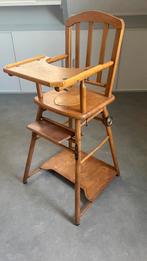 Klassieke houten kinderstoel. Opklapbaar., Kinderen en Baby's, Kinderstoelen, Ophalen, Gebruikt, Overige typen, Stoelverkleiner