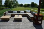 Design Lounge u-bank van steigerhout, zwevend model, Ophalen of Verzenden, Nieuw, Steigerhout, Bank