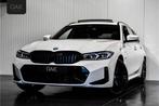 BMW 3 Serie Touring 330e | M-Sport | Widescreen | Panorama |, Automaat, Zwart, 4 cilinders, Wit