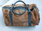 Weekendtas van paardehaar met leer, Sieraden, Tassen en Uiterlijk, Tassen | Reistassen en Weekendtassen, 40 tot 60 cm, 30 cm of meer