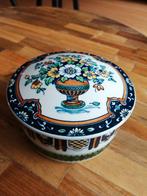 Mooi deksel schaaltje puntgaaf Villeroy en Boch Mettlach, Antiek en Kunst, Ophalen of Verzenden