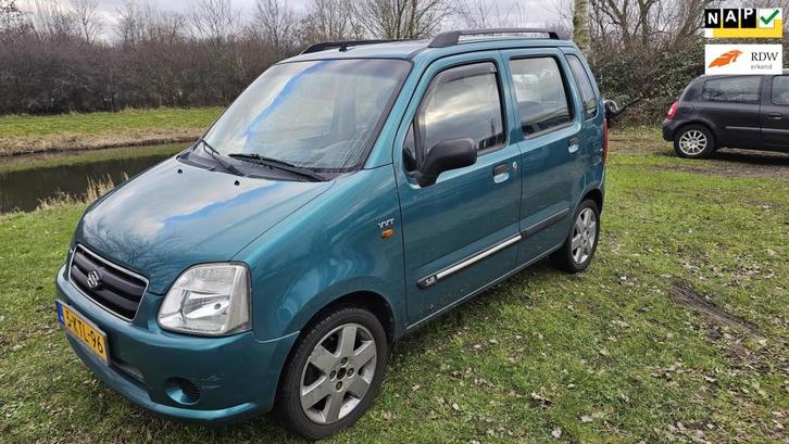 Suzuki Wagon R+ 1.3 GLX, Auto's, Suzuki, Bedrijf, Te koop, Wagon R+, ABS, Airbags, Centrale vergrendeling, Dakrails, Elektrische buitenspiegels