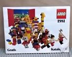 Lego catalogus, 1981, Ophalen of Verzenden, Zo goed als nieuw, Losse stenen, Lego
