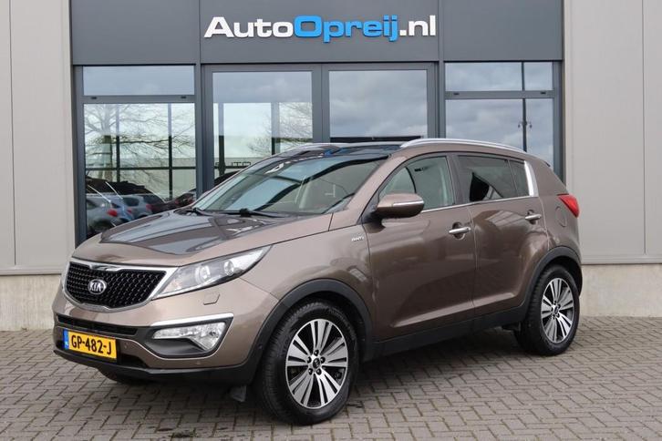 Kia SPORTAGE  2.0 GDI 4WD AUTOMAAT 166pk ExecutiveLina Leder, Auto's, Kia, Bedrijf, Sportage, 4x4, ABS, Airbags, Airconditioning