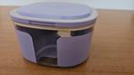 Tupperware paarse voorraadpot bus, Gebruikt, Ophalen of Verzenden