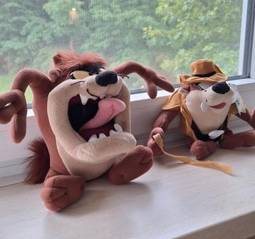 2 knuffels Tasmanian devil Taz Looney Tunes beschikbaar voor biedingen