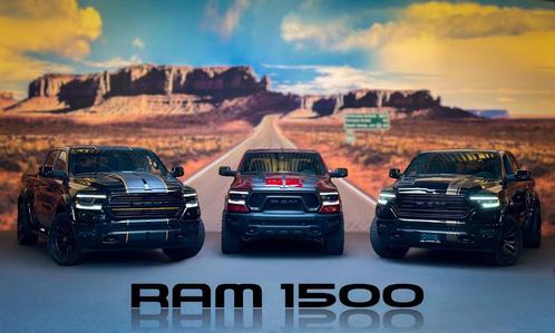 Dodge Ram 1500 80x Ram op voorraad, 6 jaar garantie! Millbro, Auto's, Dodge, Bedrijf, Te koop, RAM1500, 4x4, Lederen bekleding