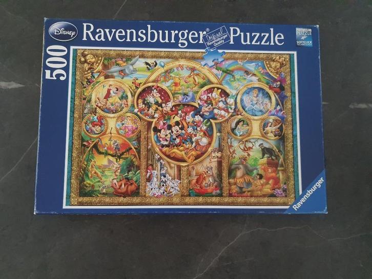 Ravensburger Disney Puzzel. Nummer: 141838 (23), Hobby en Vrije tijd, Denksport en Puzzels, Zo goed als nieuw, Legpuzzel, 500 t/m 1500 stukjes
