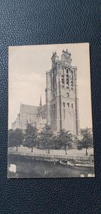 Dordrecht Groote Kerk, Verzamelen, Ansichtkaarten | Nederland, Zuid-Holland, Ongelopen, Ophalen of Verzenden, 1920 tot 1940